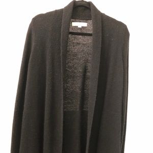 LOFT black cardigan sweater